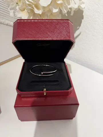 Cartier браслет цвях silver
