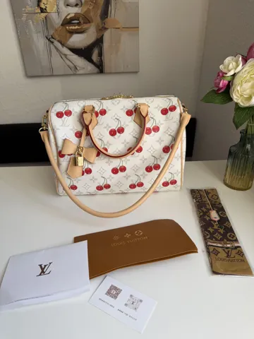 monogram white cherry