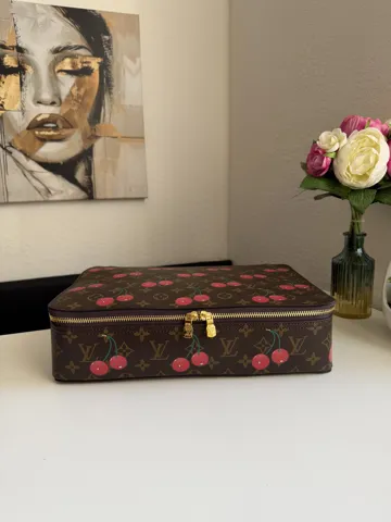 Packing Cube MM Monogram cherry