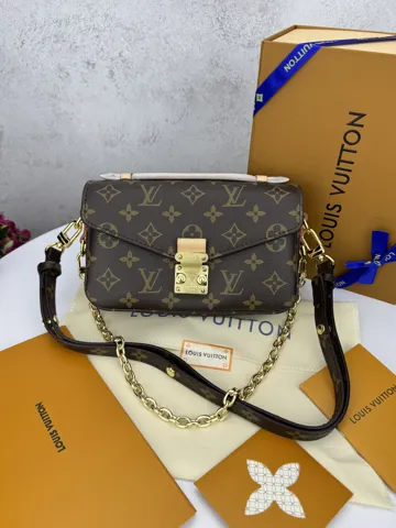 Louis Vuitton Pochette Metis East West Brown