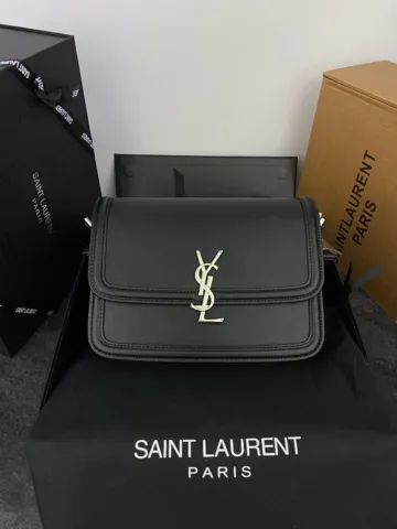 Yves Saint Laurent Solferino Black Silver