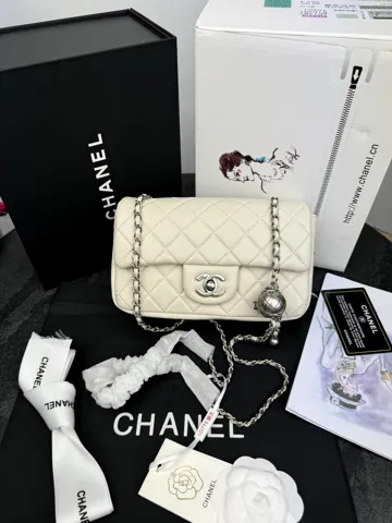 Chanel Beige Silver