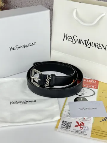 Yves Saint Laurent Black Silver