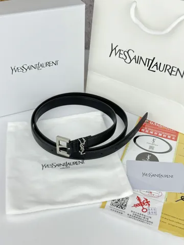 Yves Saint Laurent Black Silver