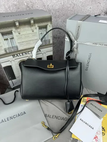 Balenciaga Rodeo Black Gold
