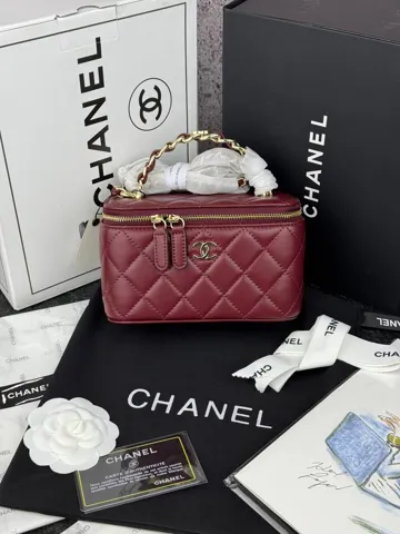 Chanel Burgundy Gold (з дзеркалом)
