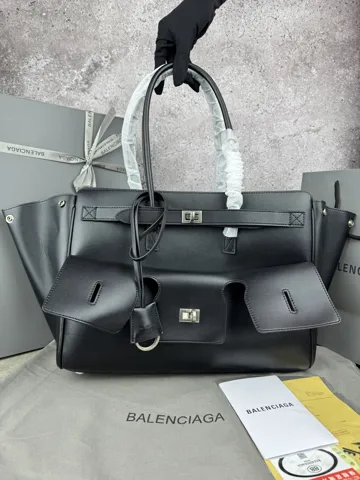 Balenciaga bel air Black Silver (БЕЗ коробки)