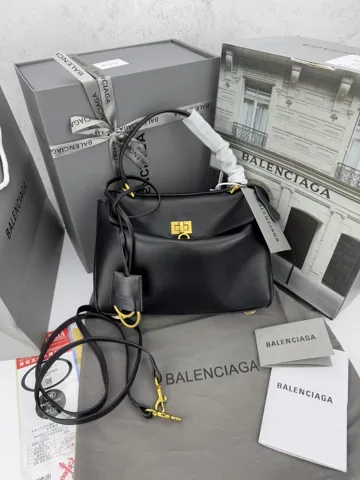 Balenciaga Rodeo Black Gold