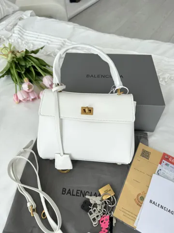 Balenciaga Rodeo White Gold