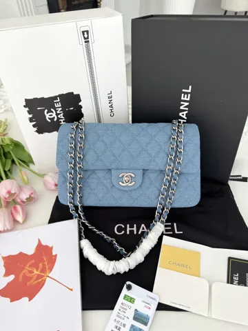 Chanel Denim Silver