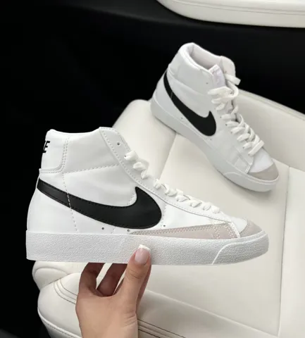 Nike Blazer Black White 2