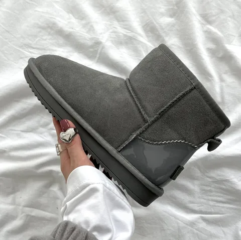 UGG Silver (Лакований Задник)