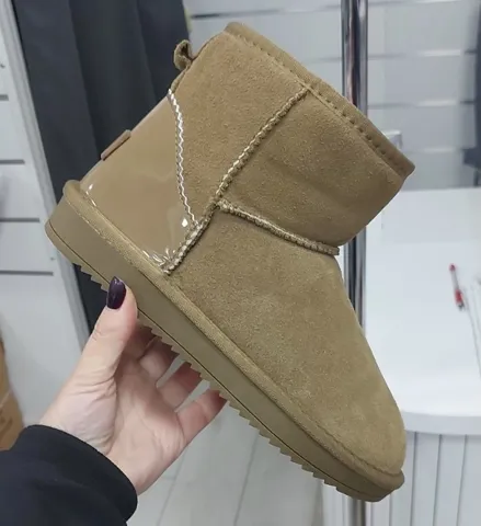 UGG Brown New (Лаковый Задник)