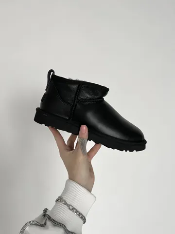 Ultra Mini Black Leather Premium