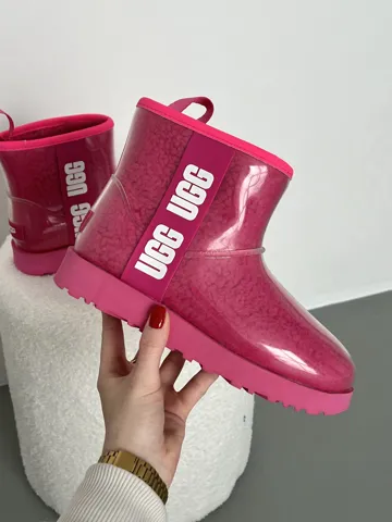 Ugg Classic Clear Mini Crimson