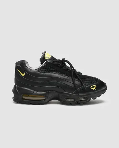 Nike Air Max 95 x Corteiz Black Tour Yellow(всередині чорні)