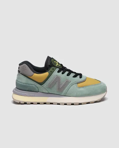 New Balance 574 x Stone Island Legacy Light Green