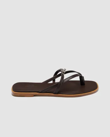 Hermes Miss Sandal Chocolate