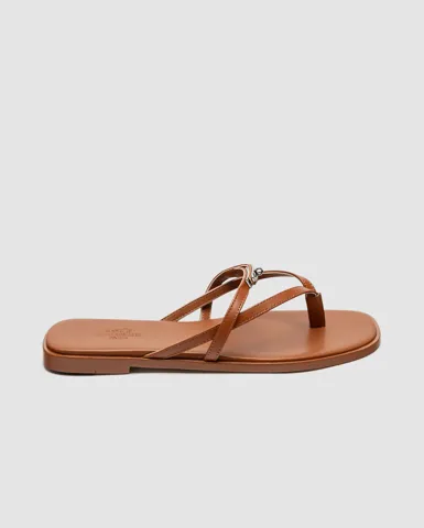 Hermes Miss Sandal Brown