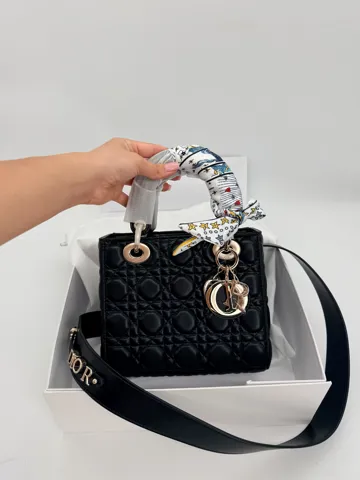Dior Lady Black Gold