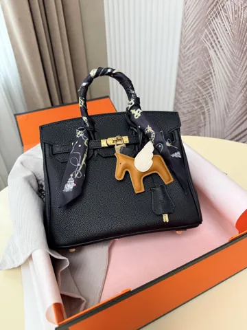 Hermès Birkin 25 Black Togo Leather with Gold Hardware