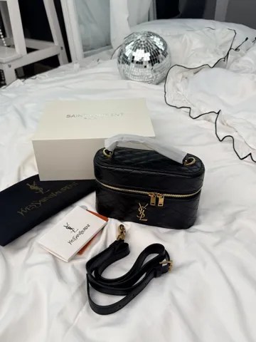 Saint Laurent Gaby Vanity Bag Black