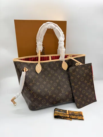 Louis Vuitton Neverfull MM Monogram Canvas with Pochette