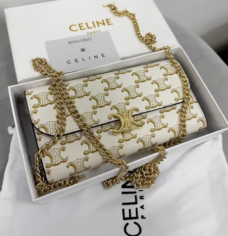 Celine Triomphe Chain Bag