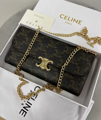 Celine Triomphe Chain Bag