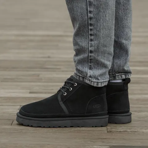 UGG Neumel Black Suede