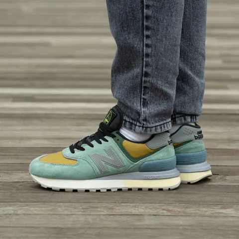 New Balance 574 Legacy x Stone Island Light Green