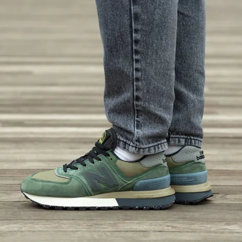 New Balance 574 Legacy x Stone Island "Dark Green"