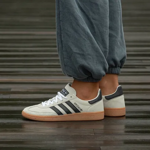 Adidas Spezial Grey Black Suede
