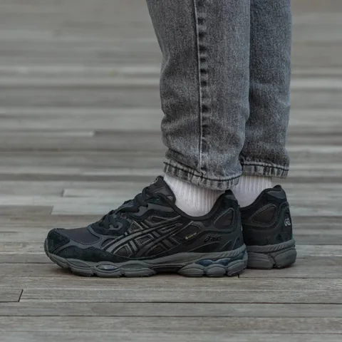 Asics Gel NYC Black Suede Gore-Tex