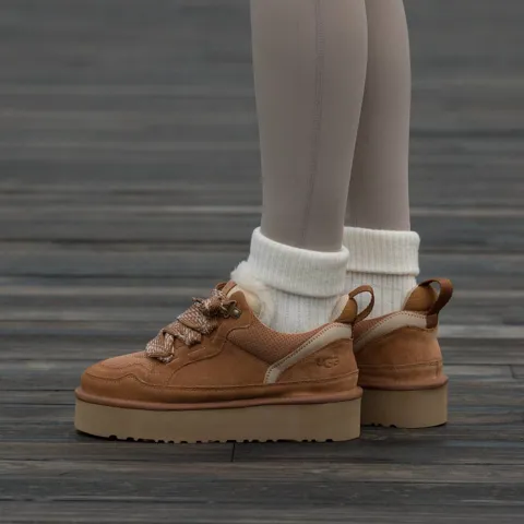 UGG Lowmel Sneaker Platform Chestnut