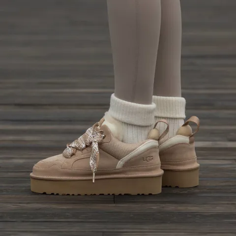 UGG Lowmel Sneaker Platform Beige