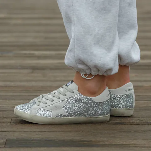 Golden Goose Silver Grey