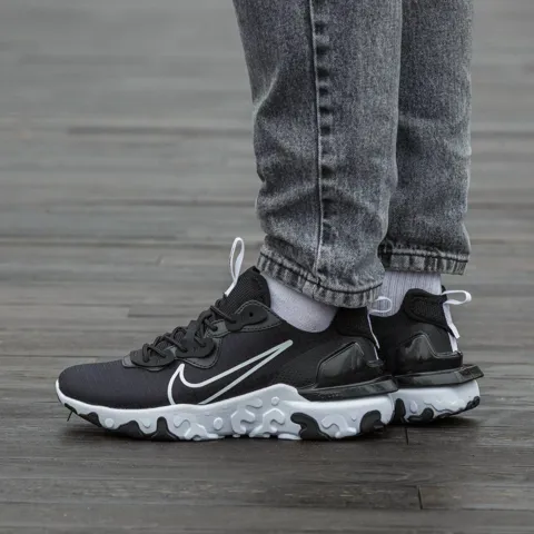 Nike React Vision Black White