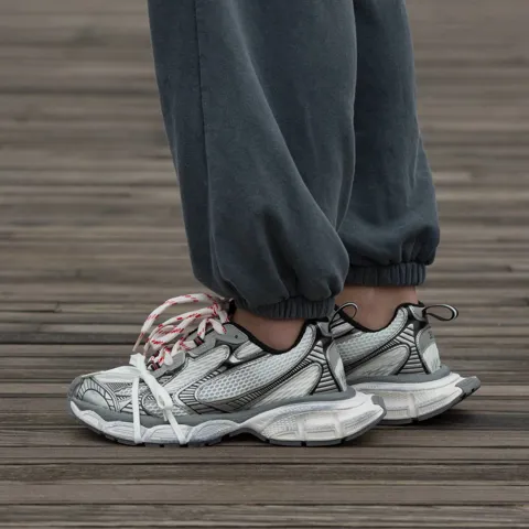 Balenciaga 3XL Silver White