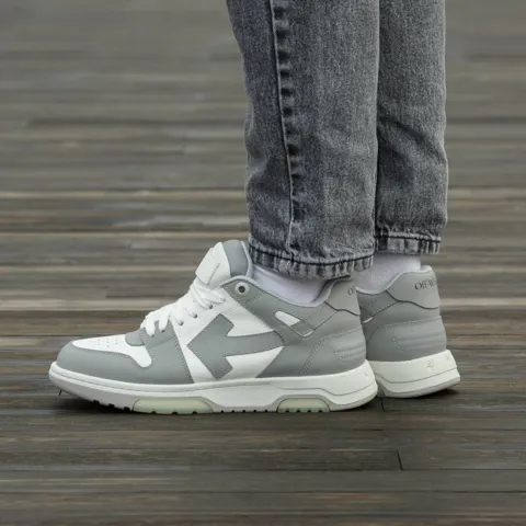 Off White Out Of Office White Grey
