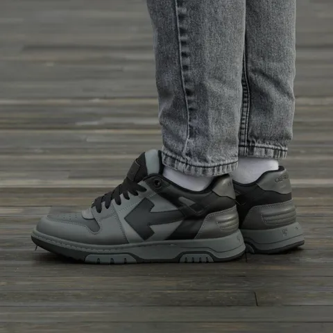 Off White Out Of Office Grey Black