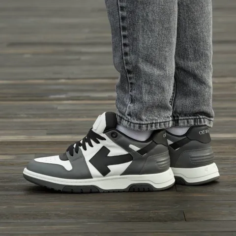 Off White Out Of Office White Grey Black
