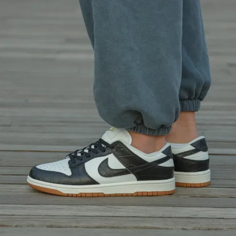 Nike Sb Dunk Croc Black White