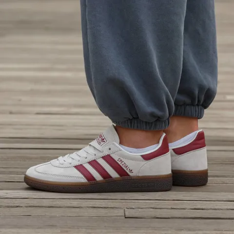 Adidas Spezial Grey Burgundy