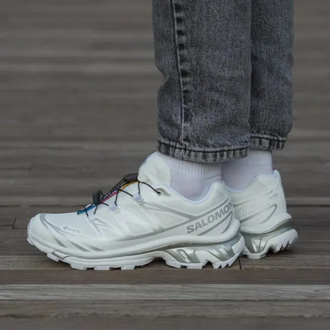 Salomon Xt-6 Gore-Tex White Silver