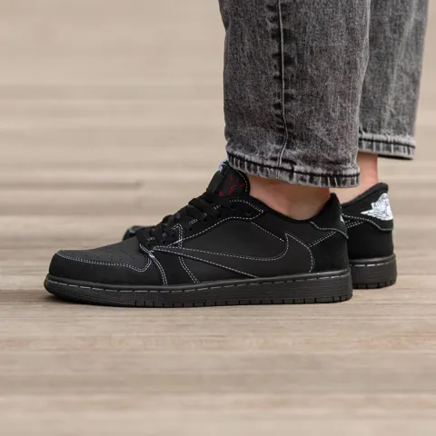 Air Jordan Retro 1 Low x Travis Scott OG Black Phantom