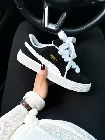 Suede XL Black/White
