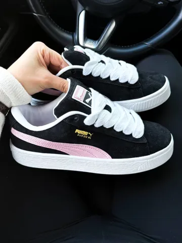 Suede XL Black/Pink