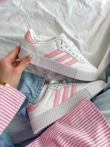 Samba White/Pink