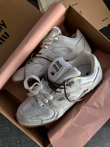 NB x Miu Miu White Vintage